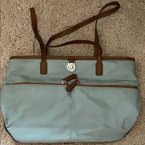 Blue Michael Kors Purse